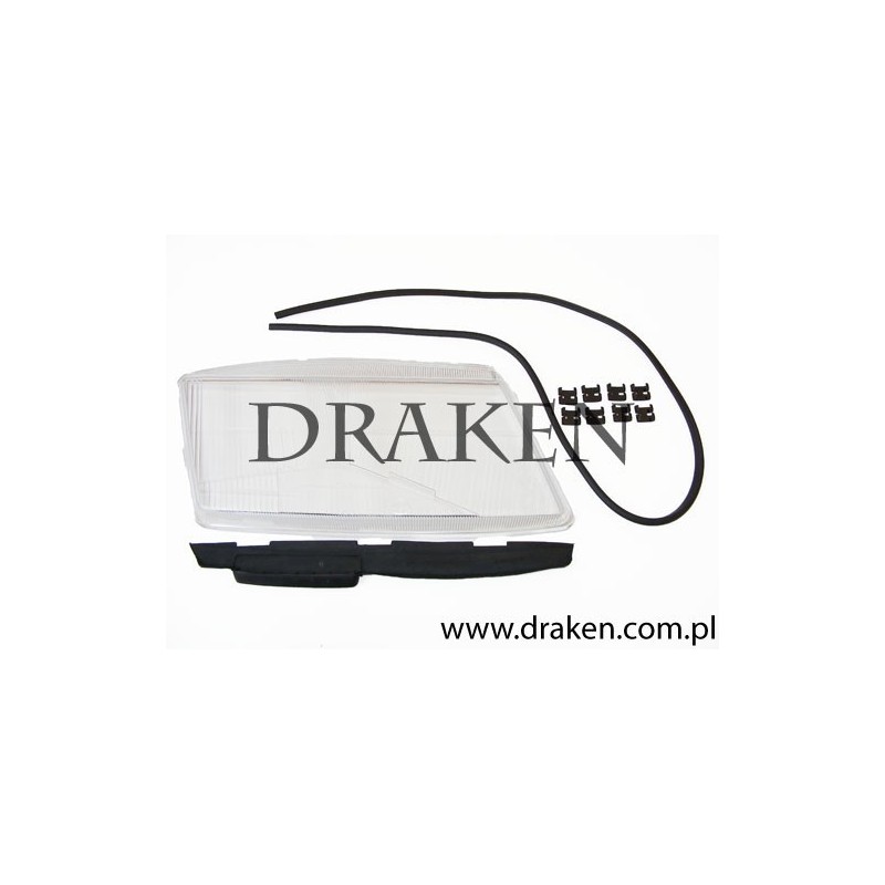 Szkło lampy przedniej 9-3 1998-02 prawe