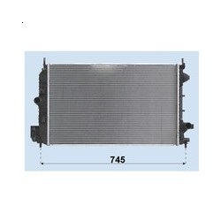 Chłodnica wody 9-3 2003-07 1.9TiD Manual