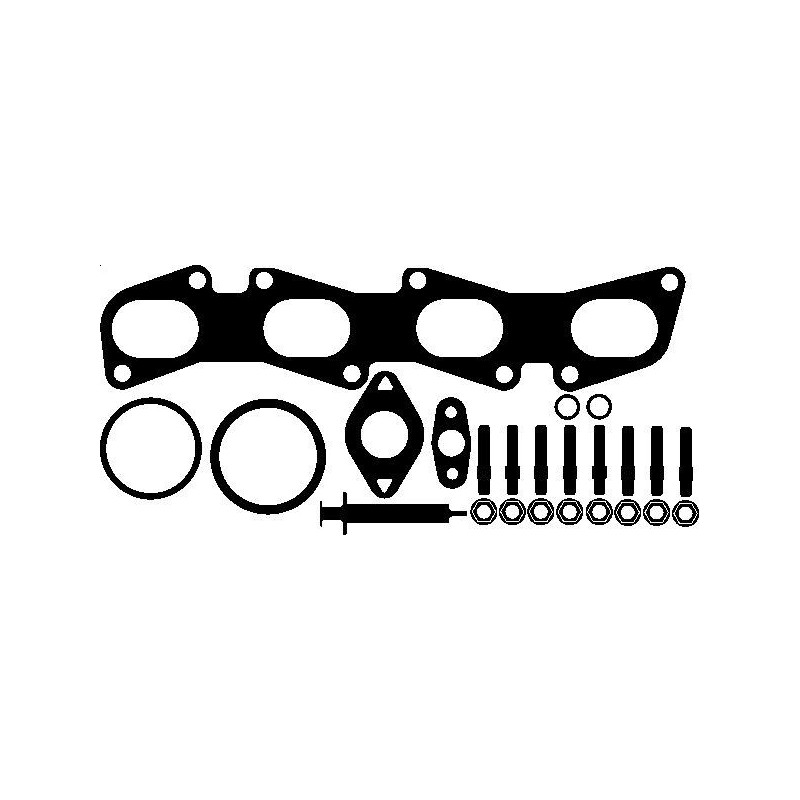 Zestaw montażowy turbosprężarki 9-3 2003-2012 1.9TiD 150KM