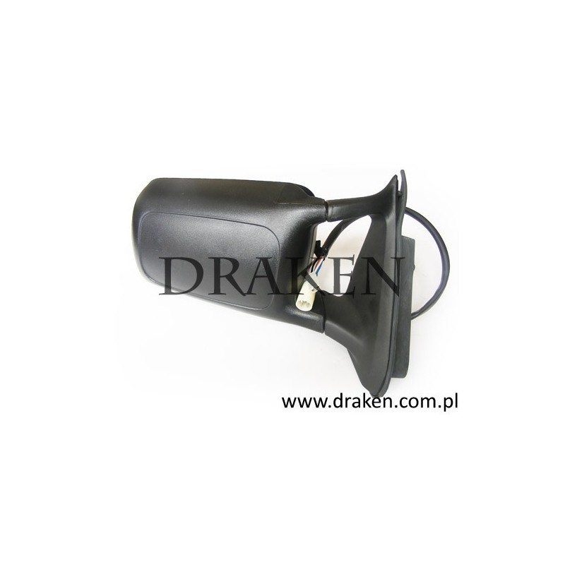 Lusterko 9000 1985-1998 (czarne, podgrzewane, elektryczne) -prawe