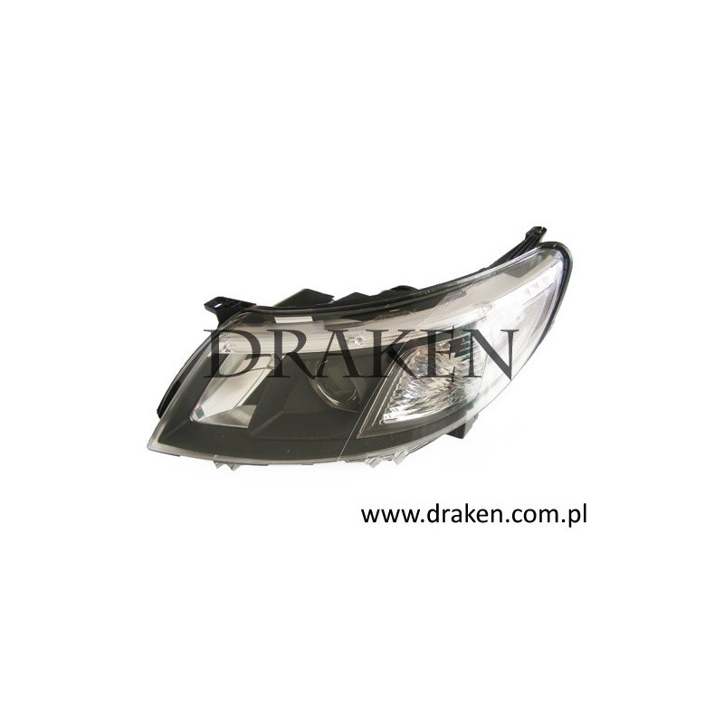 Lampa przednia 9-3 2007-2012 H7 lewa