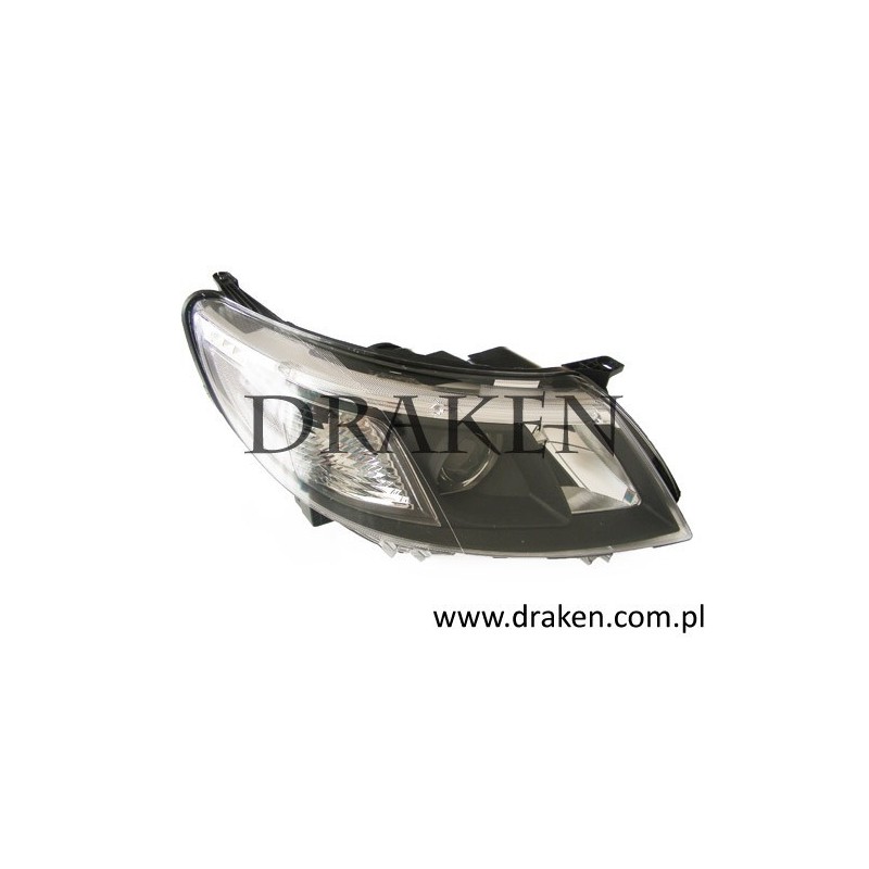 Lampa przednia 9-3 2007-2012 H7 prawa