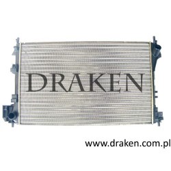 Chłodnica wody 9-3 2003-2004 B207 2.2TiD manual NISSENS