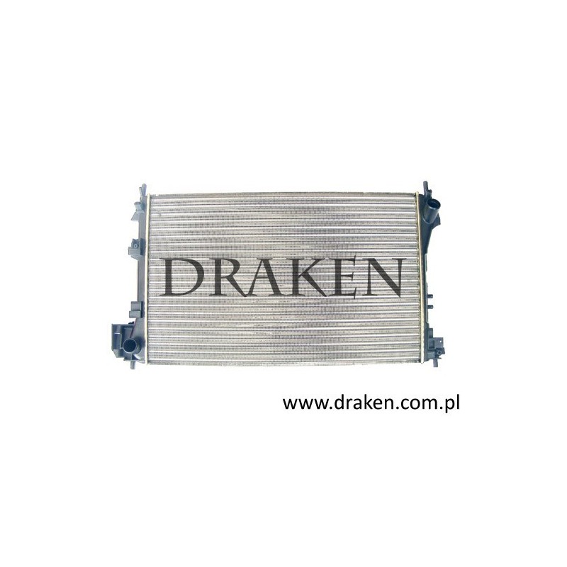 Chłodnica wody 9-3 2003-2004 B207 2.2TiD manual NISSENS