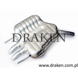 Tłumik 9-3 2003-2007 B207 końcowy