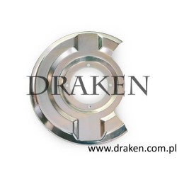 Osłona przedniej tarczy hamulcowej 95, 96 1967-1980