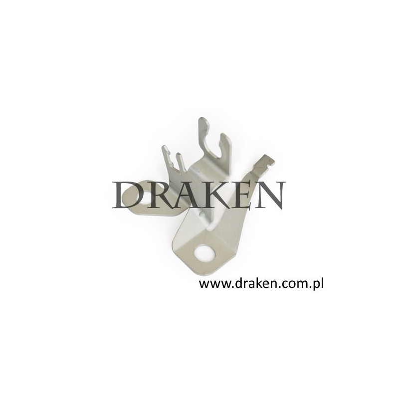 Wspornik przewodu hamulcowego przedniego 9-3 2003-2011 lewy