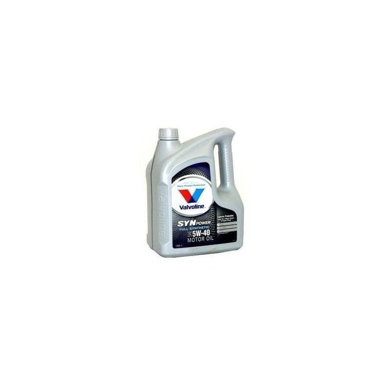 Olej VALVOLINE SYNPOWER 5W40 5L