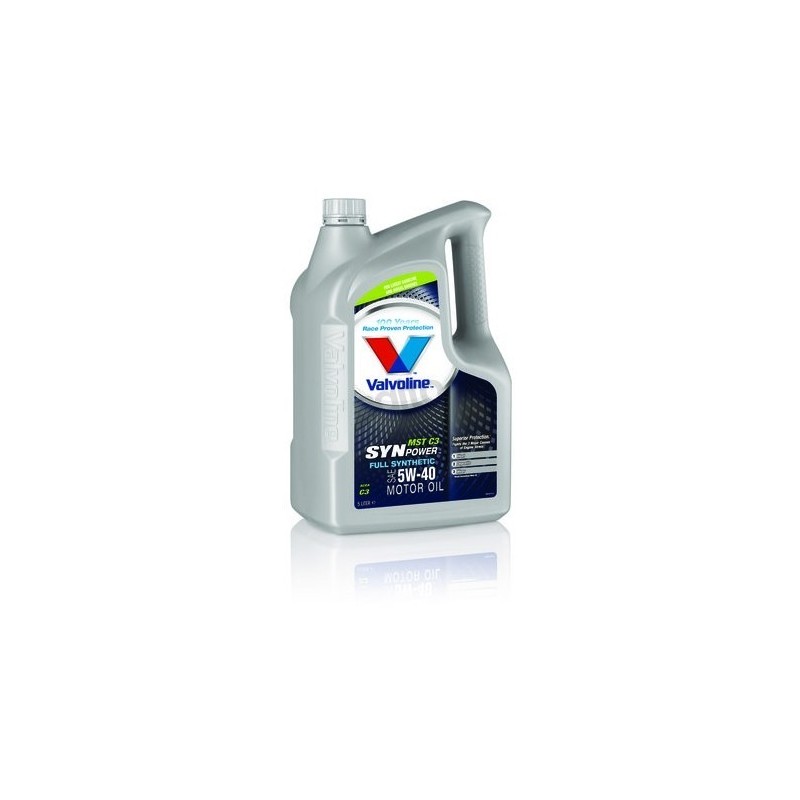 Olej VALVOLINE SYNPOWER MST 5W40 5L