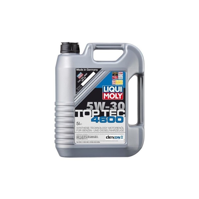 Olej LIQUI MOLLY 5W30 TOP TEC 4600 DEXOS II 1L