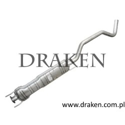 Tłumik 9-5 1998-2010 B205 B235 środkowy IZAWIT