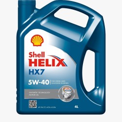 Olej Shell Helix HX7 5W40 4L