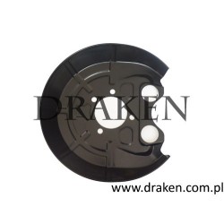 Osłona tylnej tarczy hamulcowej 9-3 2003-2012 prawa, do tarcz 278mm