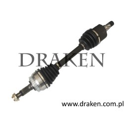 Półoś napędowa przednia 9-3 1998-2002 - lewa, skrzynia manulana