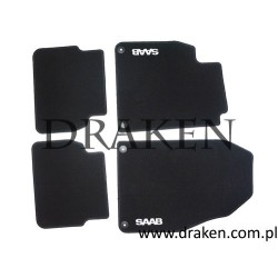 Komplet dywaników welurowych 9-3 2003-2012 SAAB OE