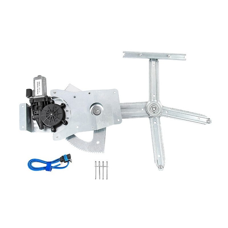 Mechanizm szyby 900NG, 9-3 1994-2002 5drzwiowy przedni, lewy