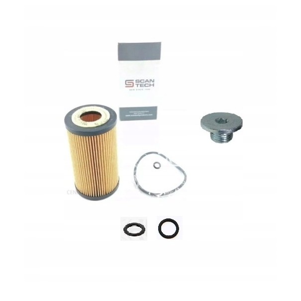 Uszczelki bagnetu oleju, korek miski,...