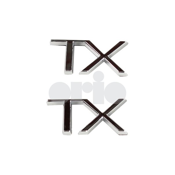 Emblemat  "TX" 9-3 2010-2010 na...