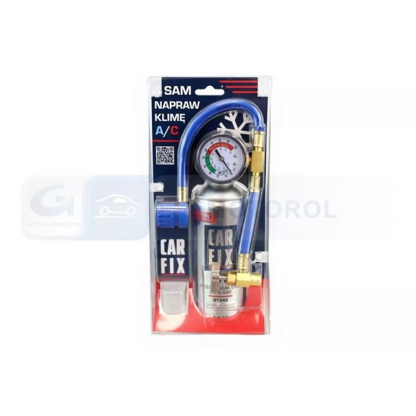 CARFIX ZESTAW A/C R134A PRO 5W1 400ML...