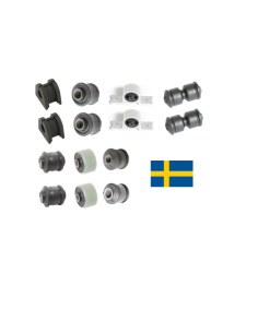 Zestaw tulei wahaczy tylnego zawieszenia + stabilizator SAAB 9000 2