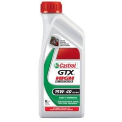 Olej silnikowy CASTROL GTX HIGH MILEAGE 15W40 Mineralny 4L 